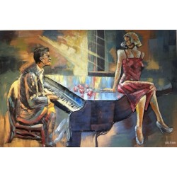 Tableau Métal Piano