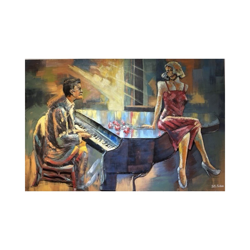 Tableau Métal Piano