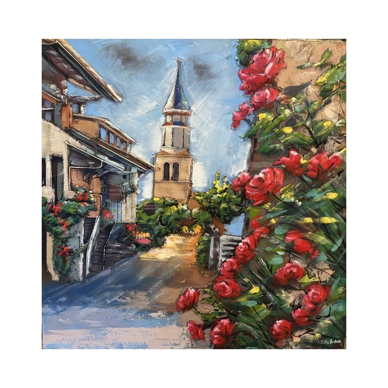 Tableau Métal Yvoire