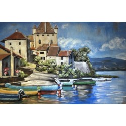 Tableau Métal Yvoire