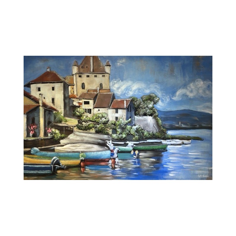 Tableau Métal Yvoire