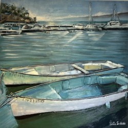 Tableau Métal Barque