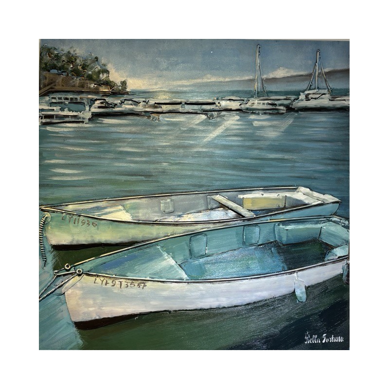 Tableau Métal Barque
