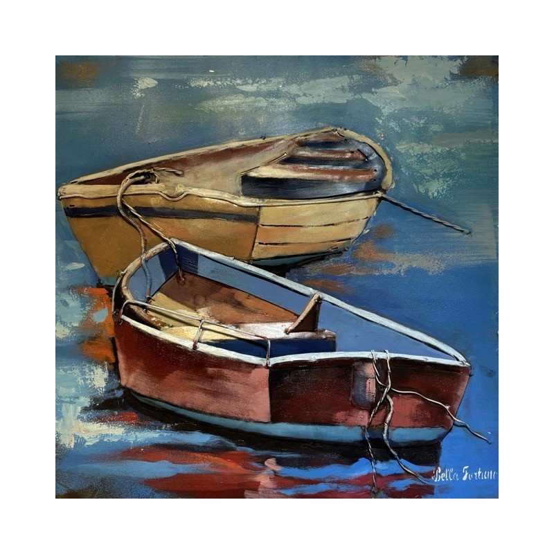 Tableau Métal Barque