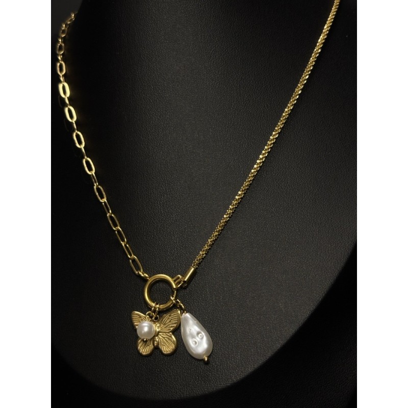 Collier papillon