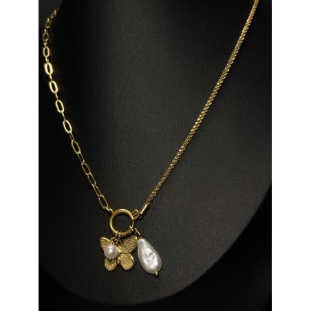 Collier papillon